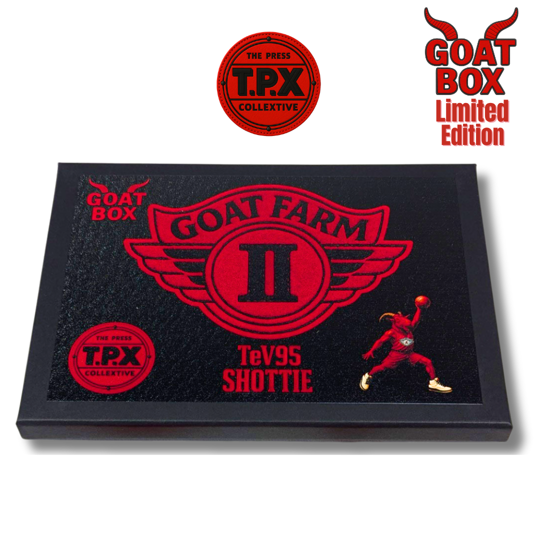 SHOTTIE X TeV95 GOAT FARM II LIMITED EDITION GOAT BOX – The Press