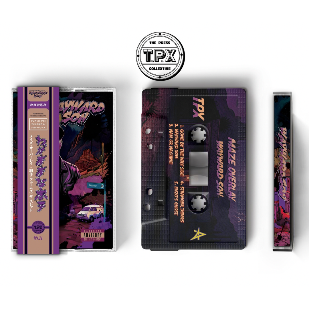 Maze Overlay Wayward Son OBI Cassette Tape