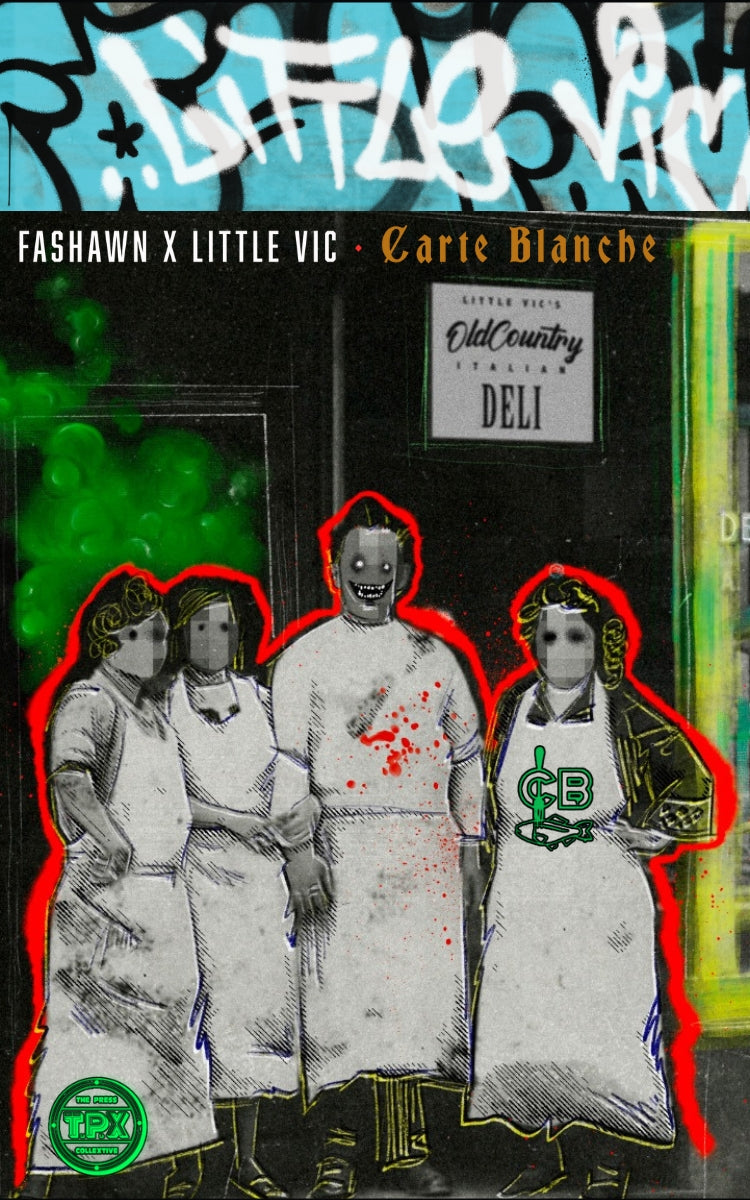 Fashawn and little Vic Carte Blanche Slimer Green obi with custom Cart ...