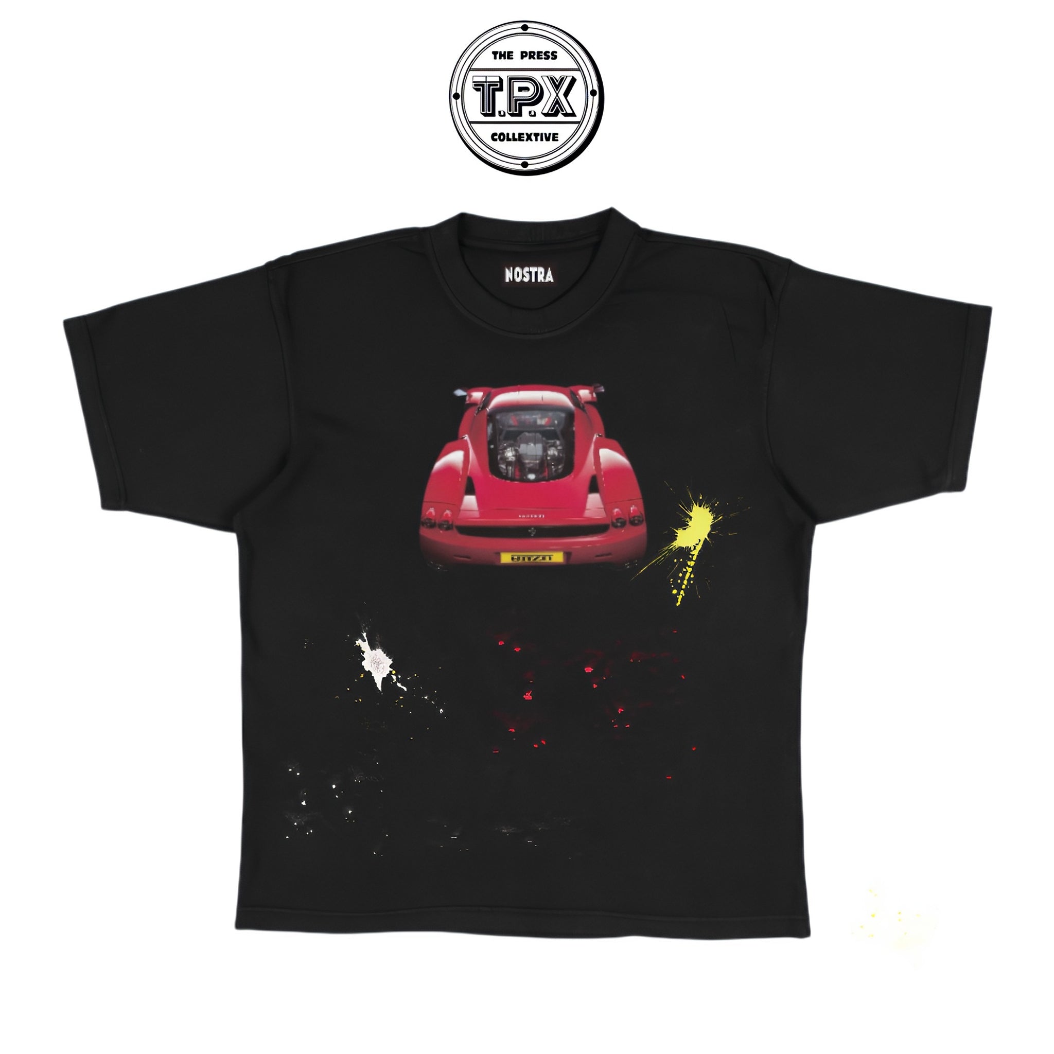 Enzo Legacy car Black T Shirt by Nostra