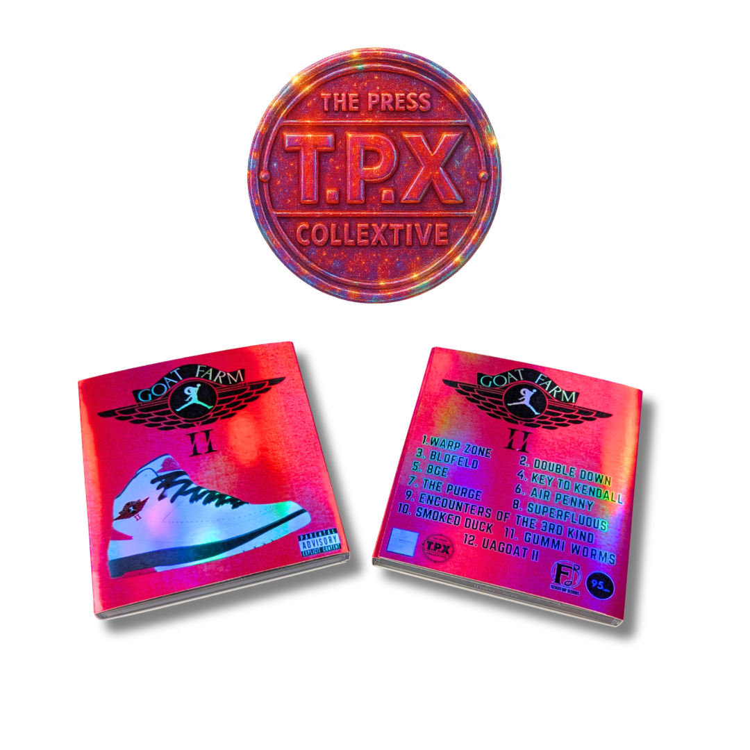 Shottie x TeV95 Goat Farm II J2 Collector’s Edition Holographic O Card CD