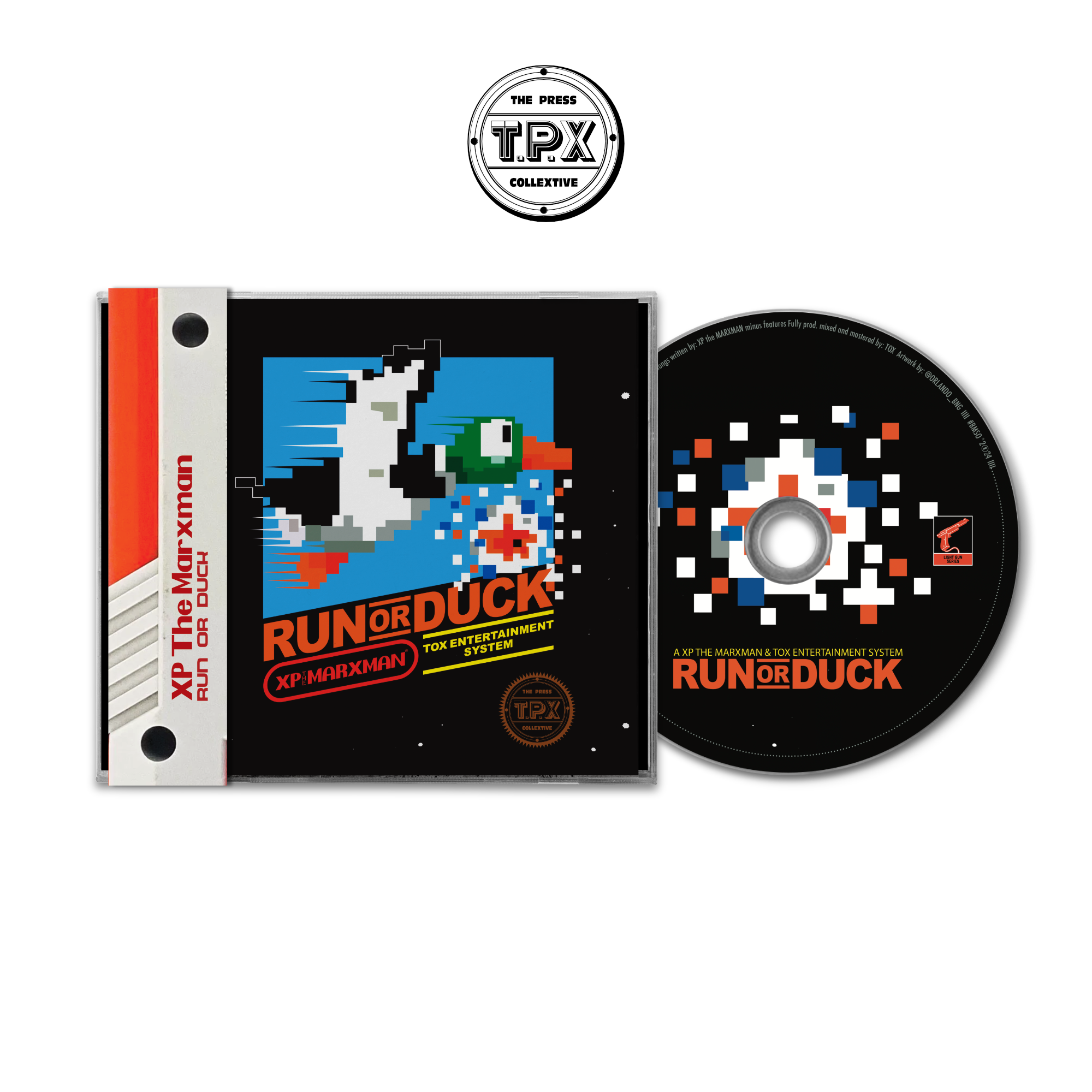 XP The Marxman Run or Duck Glass Mastered CD OBI Jewel case