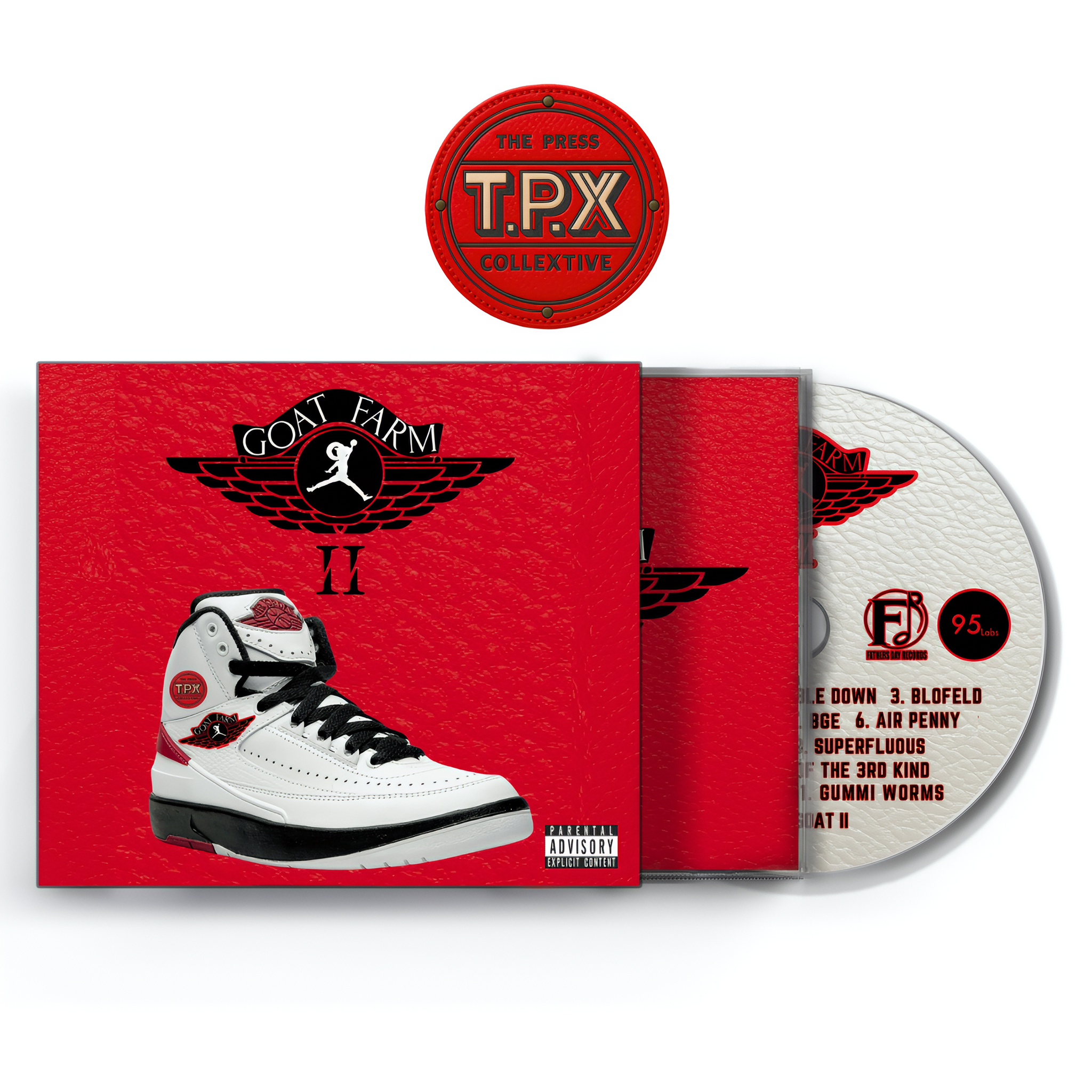 Shottie x TeV95 GOAT FARM II J2 OG O Card CD