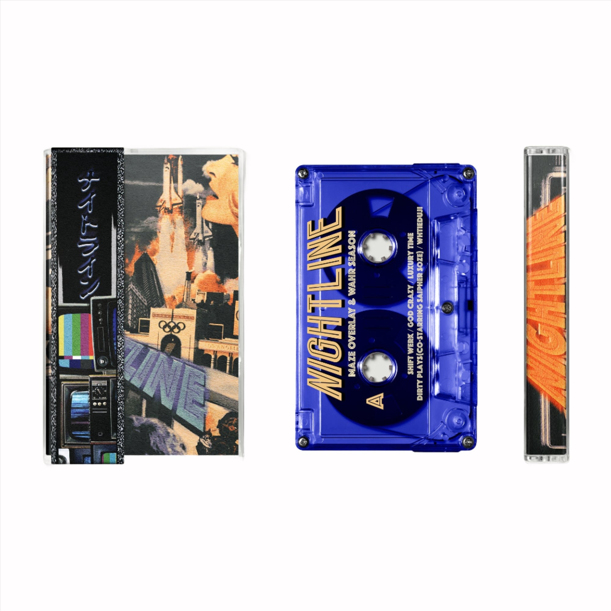Maze Overlay & Wahr Season - Nightline cassette tape with OBI