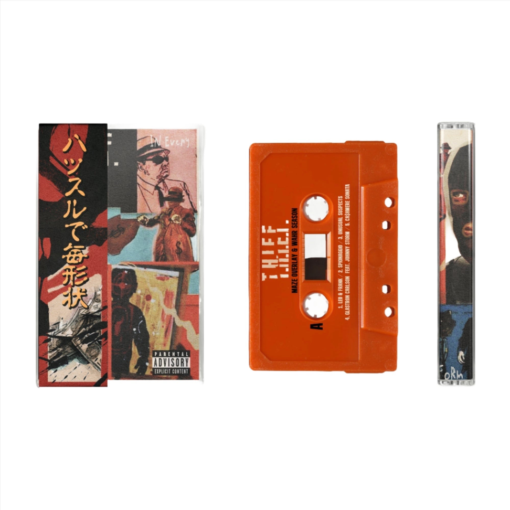 Maze Overlay & Wahr Season - T.H.I.E.F. cassette tape with OBI