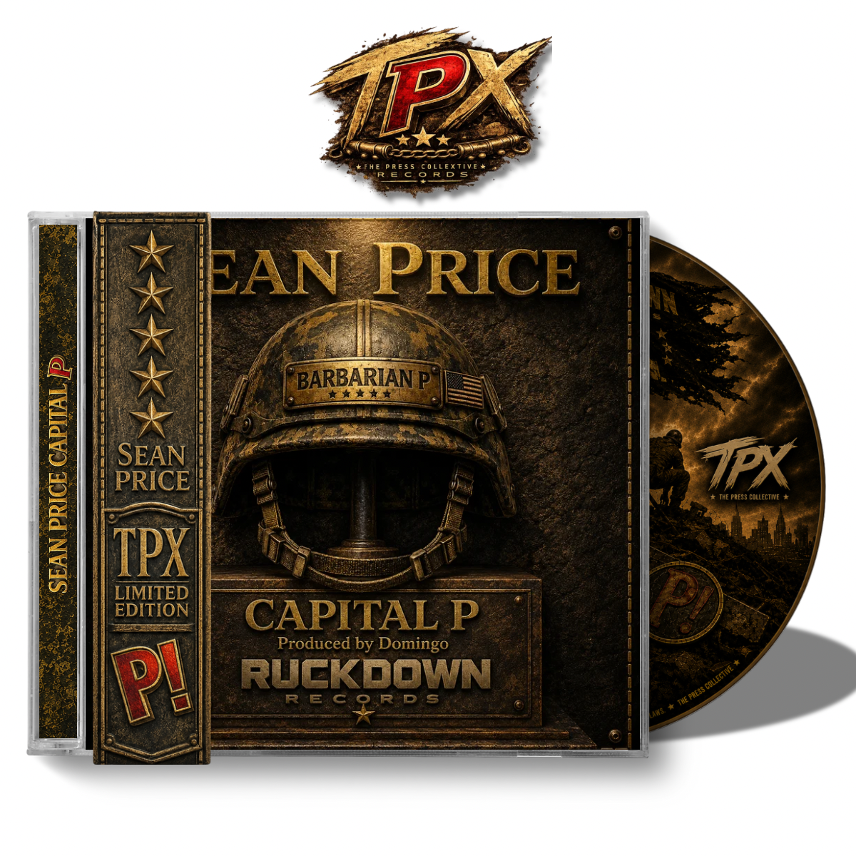 Sean Price Capital P (Sean Price Forever OBI CD variant) – The