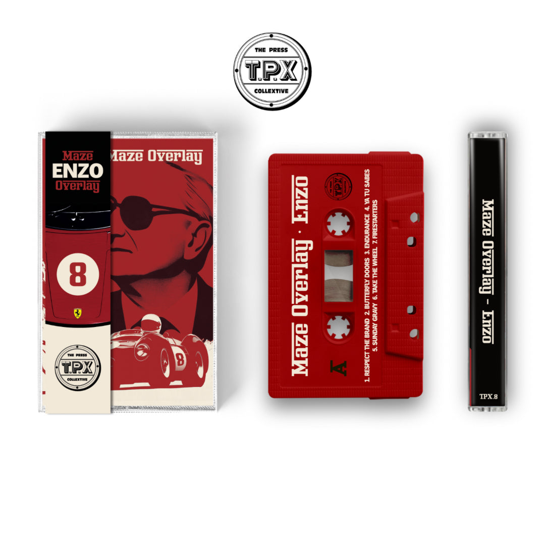 Enzo 1957 Mille Miglia blood red Premium obi cassette tape numbered