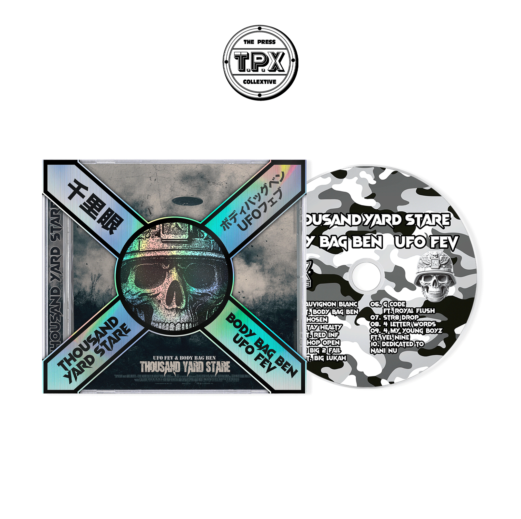 Thousand Yard Stare Holographic custom obi cd