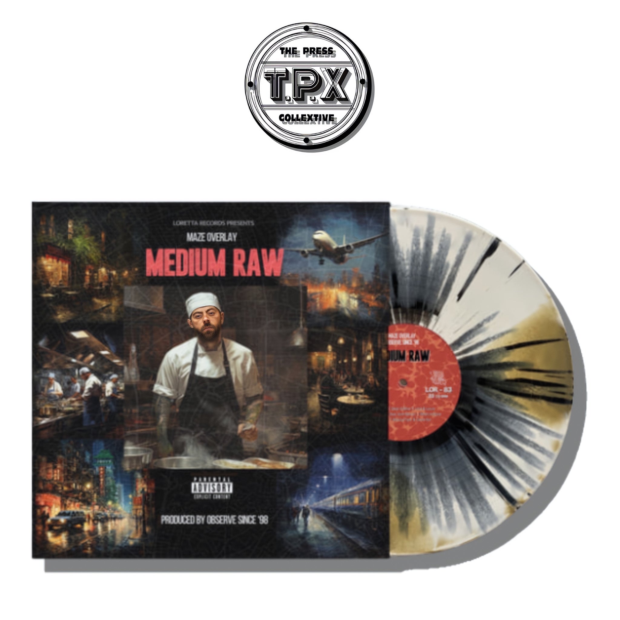 Medium Raw Vinyl Loretta Records release standard