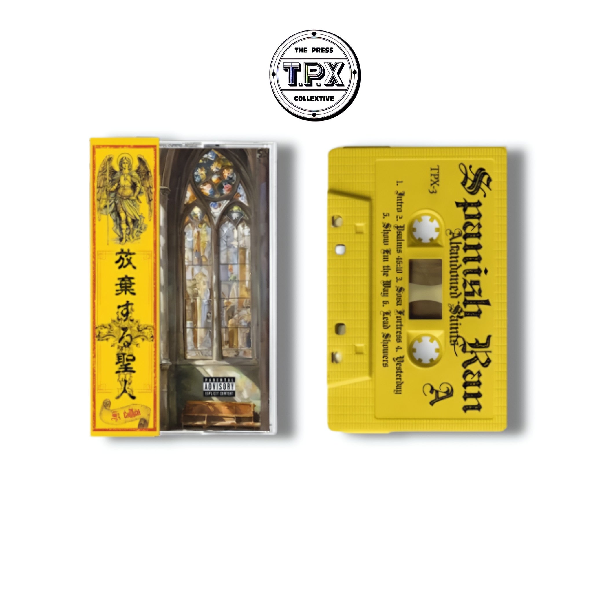 Spanish Ran - Abandoned Saints - cassette tape with OBI