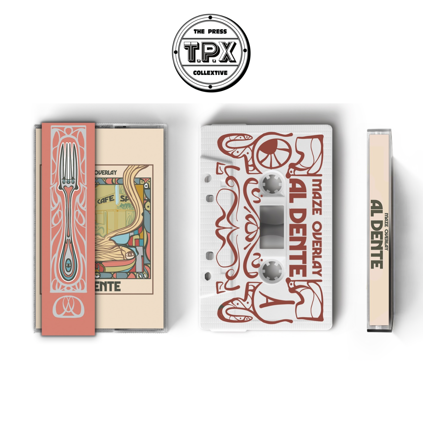 Maze Overlay Al Dente OBI Cassette Tape