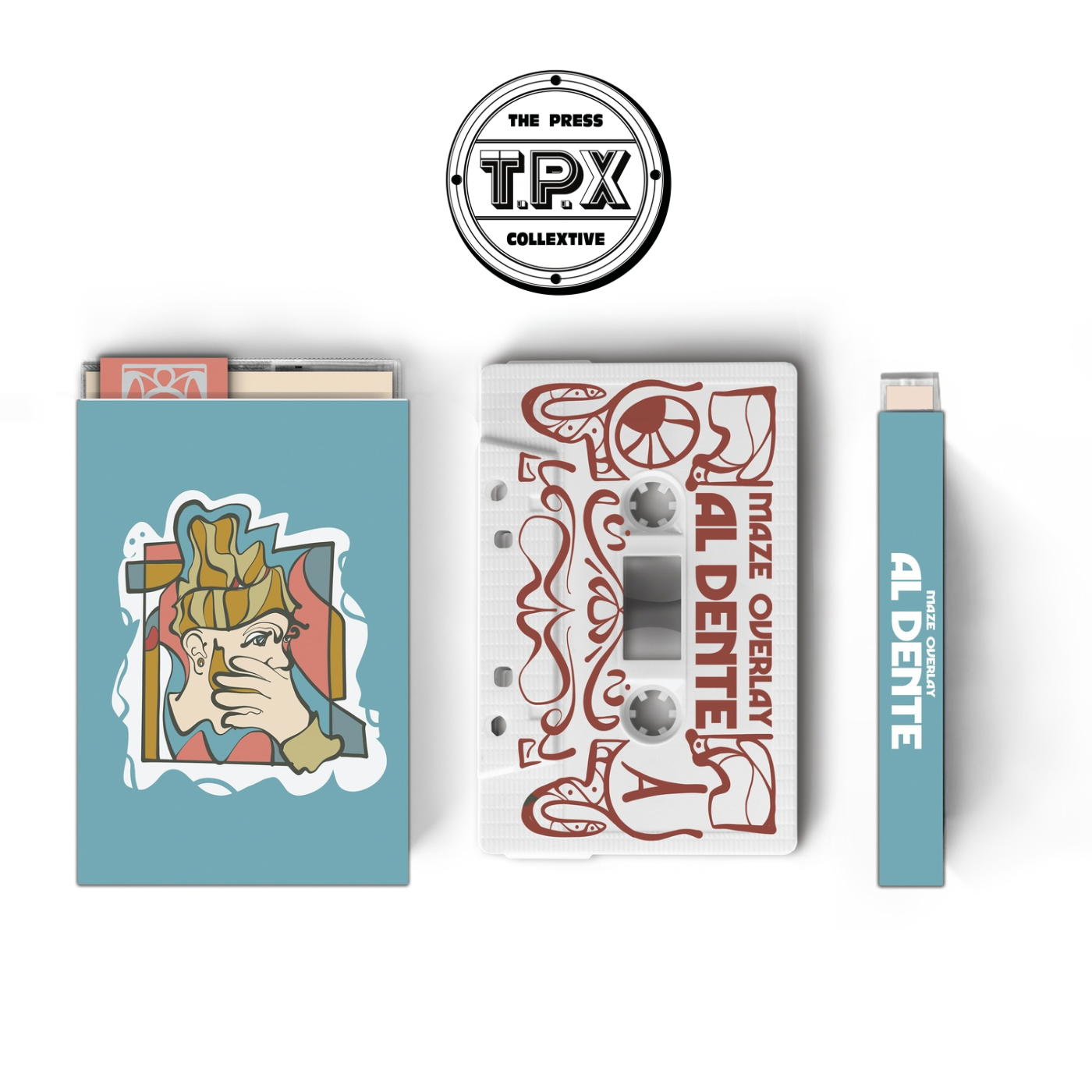 Maze Overlay Al Dente O Card Cassette Tape