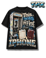 This Was My First iPhone T-Shirt front