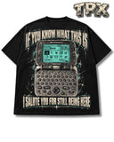 The Pager Era T-Shirt front